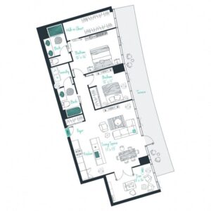 2 bedroom apartment for rent