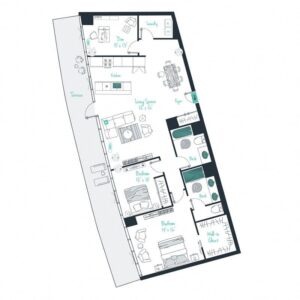 2 bedroom apartment for rent