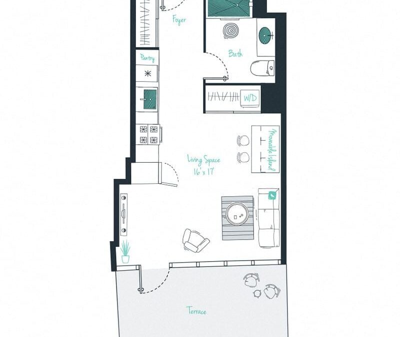 0 bedroom apartment for rent